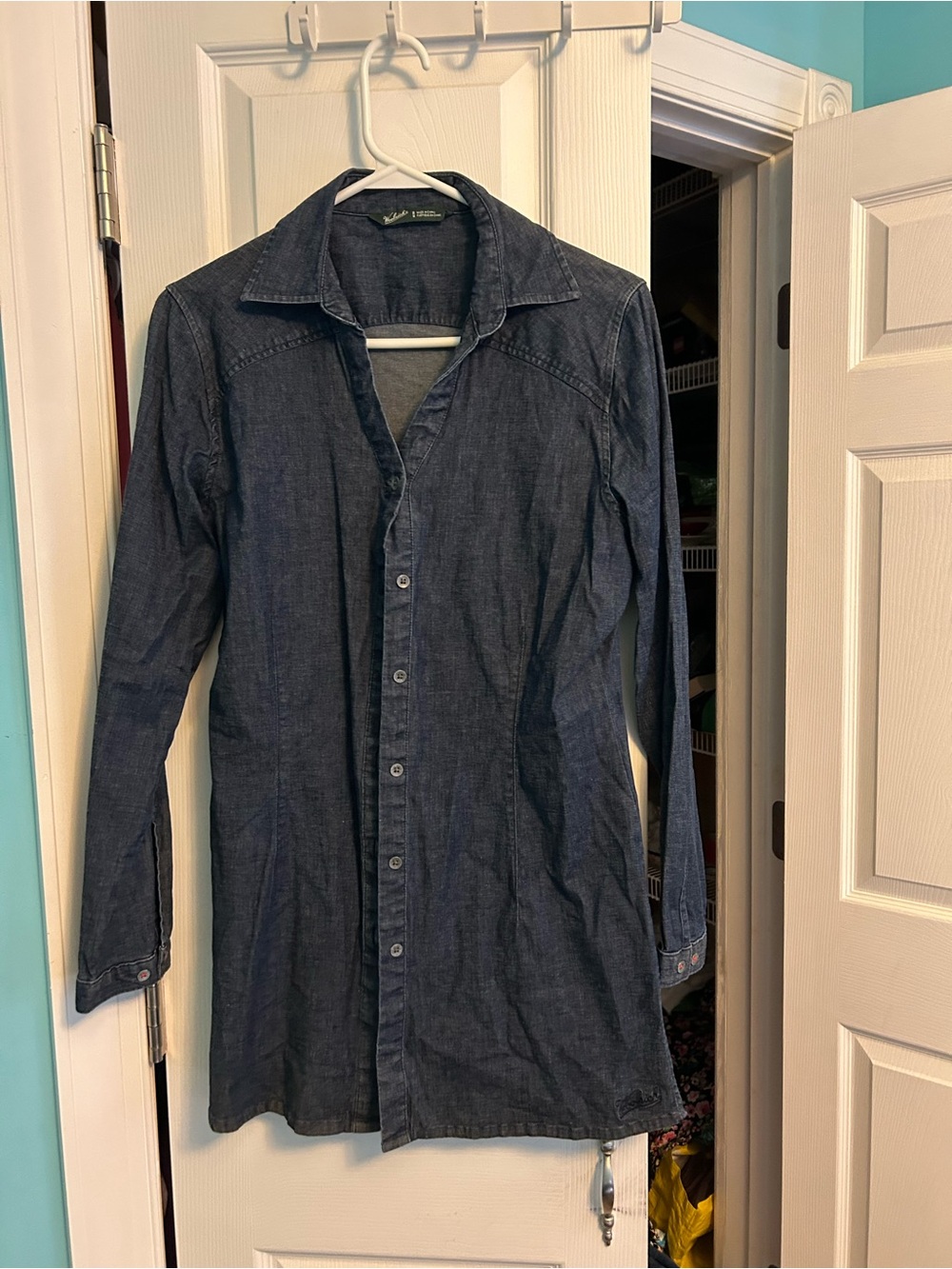 Woolrich Indigo Chambray Shirt Jacket